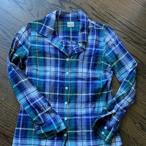 J Crew Cotton Button Down size XS